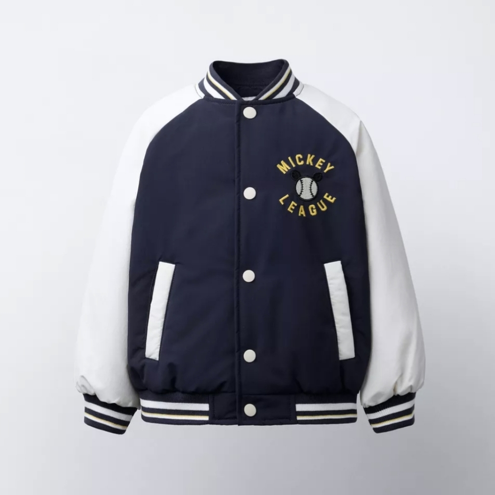 Zara Mickey Mouse Jacket Size 5 Nwt